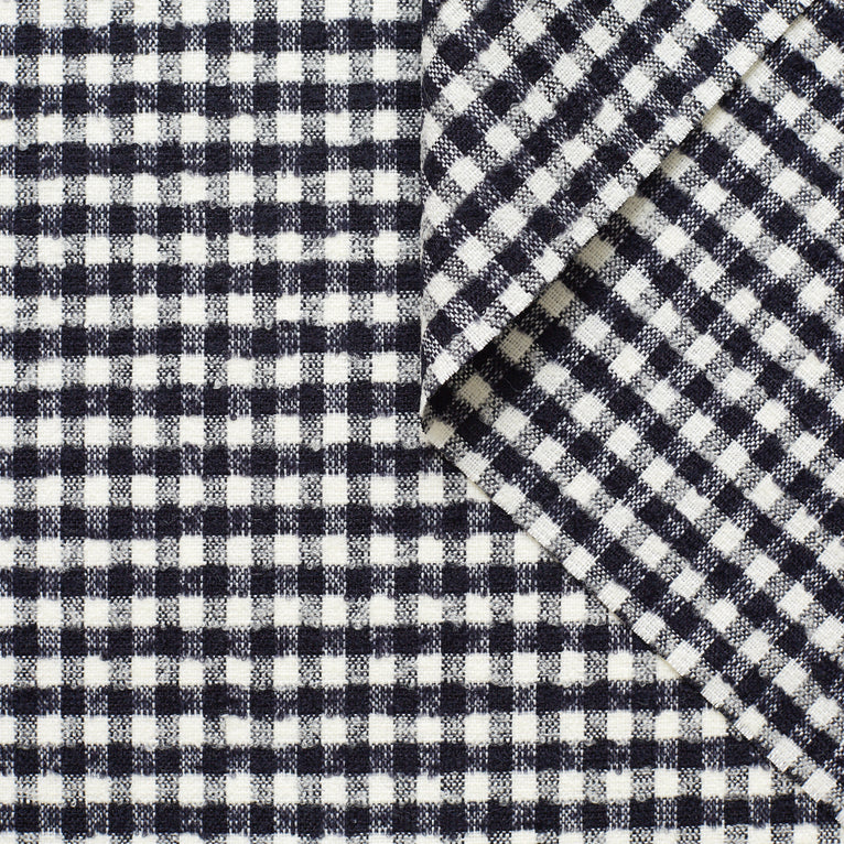 T22N01290 | Bouclé Gingham Wool - view 2
