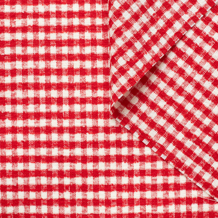 T22N01290 | Bouclé Gingham Wool - view 1