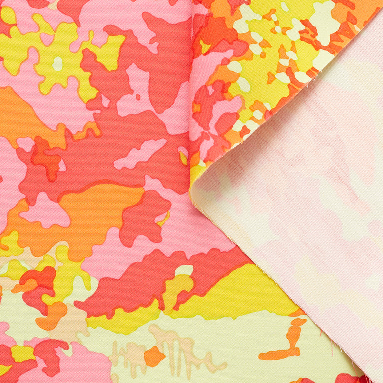 t22n01291 | Camo Coloré En Laine Et Soie - vue 3