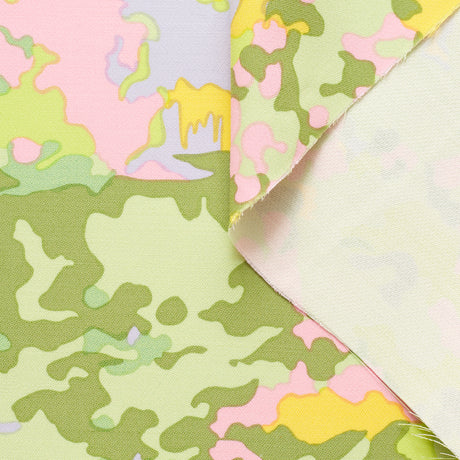 t22n01291 | Camo Coloré En Laine Et Soie