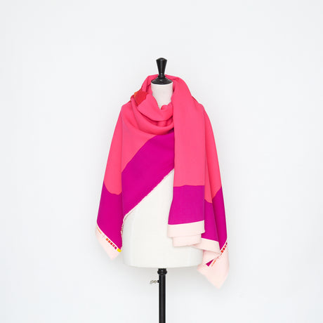  Panneaux Carrés Laine Et Soie Large 136cm x 138cm