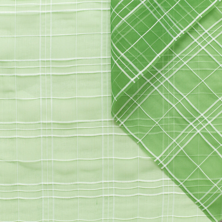t22n01299 | Organza De Soie À Carreaux - vue 3