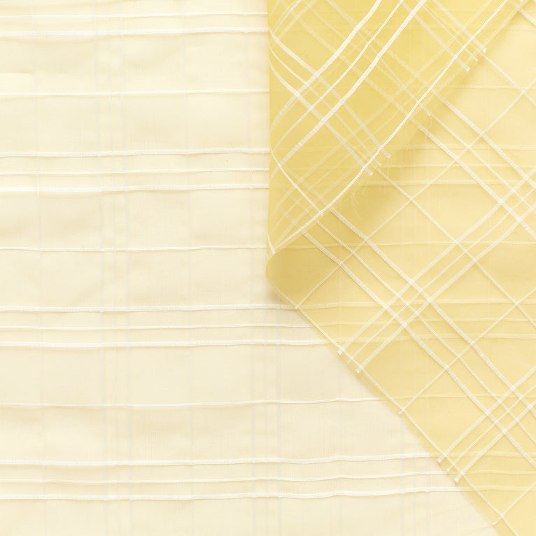 t22n01299 | Organza De Soie À Carreaux - vue 4