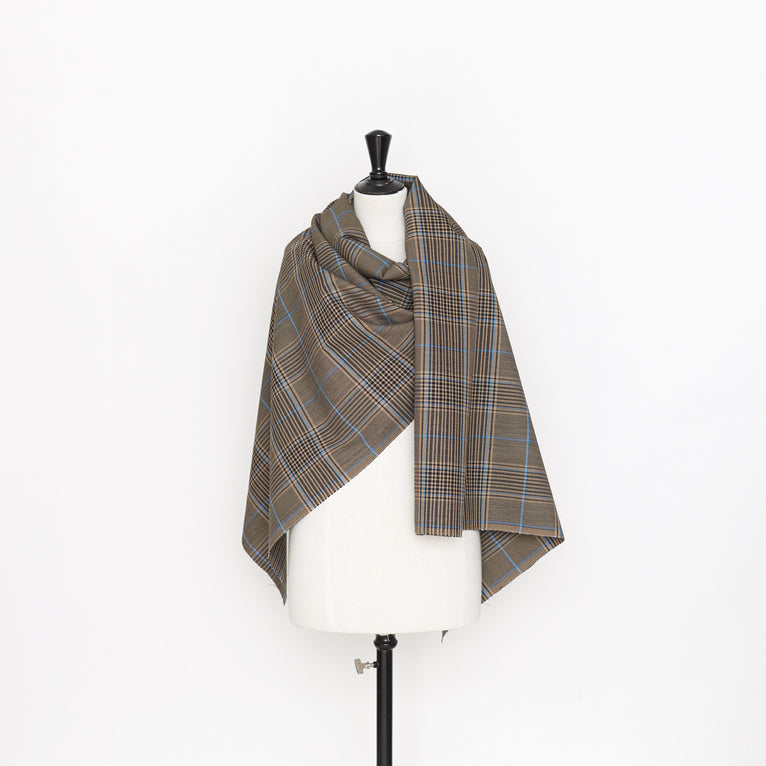 T22O01208 | Wool &amp; Cotton Prince of Wales - view 2
