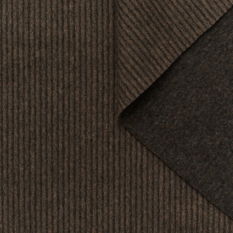 T22Q03261 | Stain Resistant Pinstriped Wool Drap - view 1