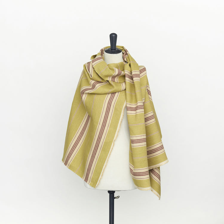 T22Q03266 | Striped Linen Natté - view 2