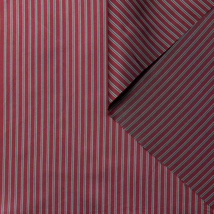 T22V03314 | Striped Cupro Twill Lining - view 1