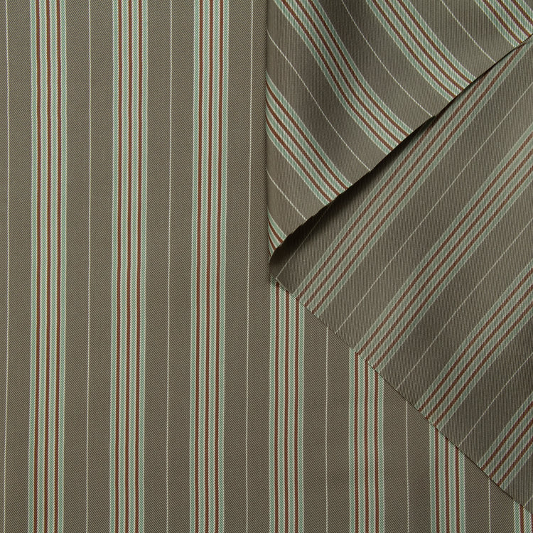 T22V03315 | Striped Cupro Twill Lining - view 1