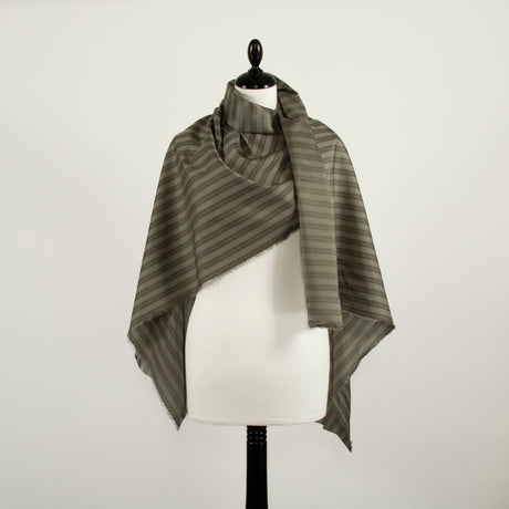  Striped Cupro Twill Lining