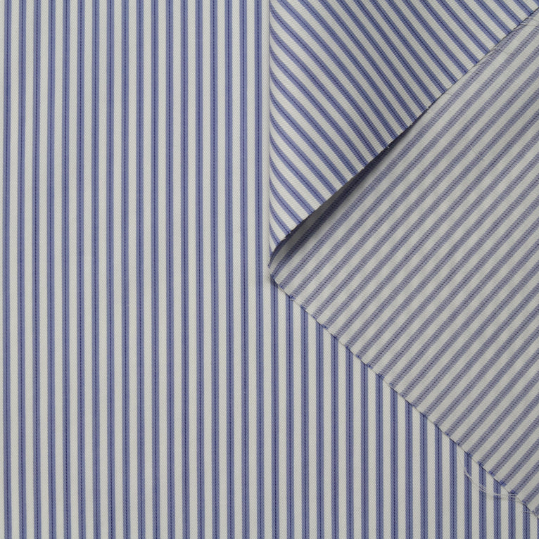 t22v03332 | Popeline de Coton Rayé - vue 1