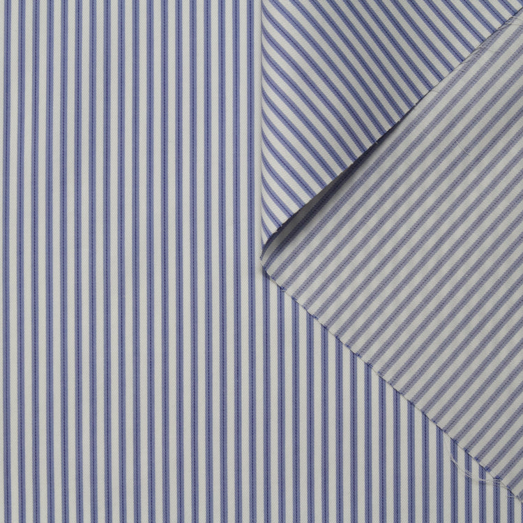 t22v03332 | Popeline de Coton Rayé - vue 1