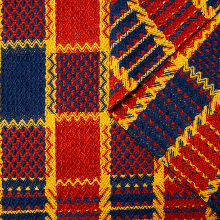 T22V03338 | Graphic &amp; Textured Checked Wool - view 1