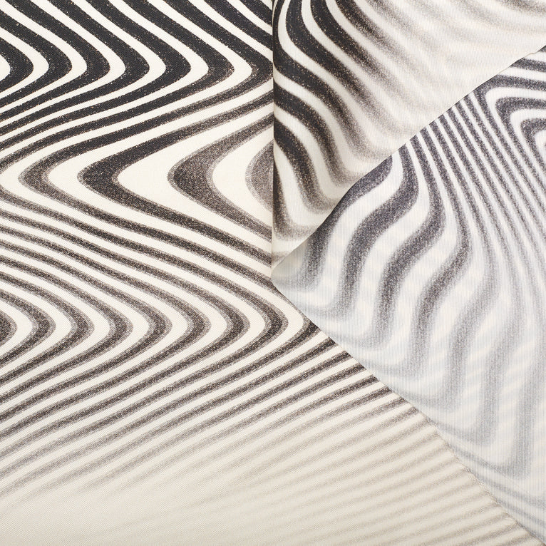 T22V03343 | Zebra Printed Silk Twill - view 3
