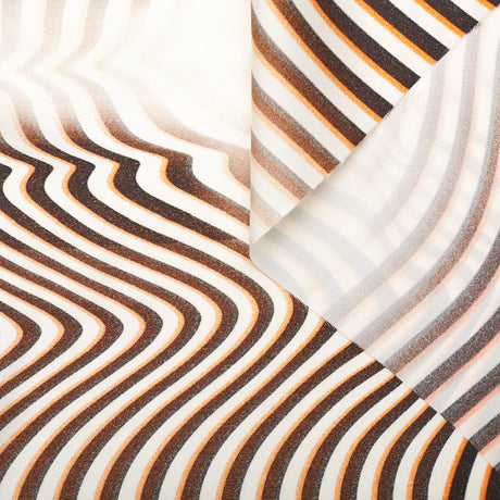 T22V03343 | Zebra Printed Silk Twill
