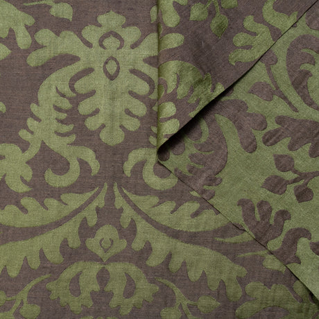 T22V03344 | Linen & Silk Satin Jacquard