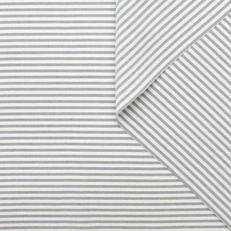 t22v03347 | Drap De Soie Effet Peau De Pêche Rayé