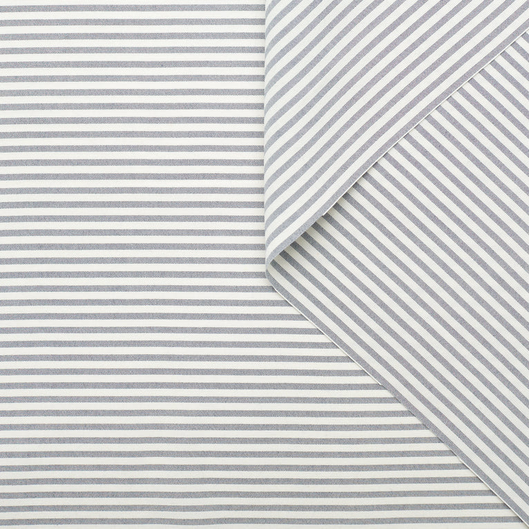 T22V03347 | Striped Peachskin Silk Drap - view 1