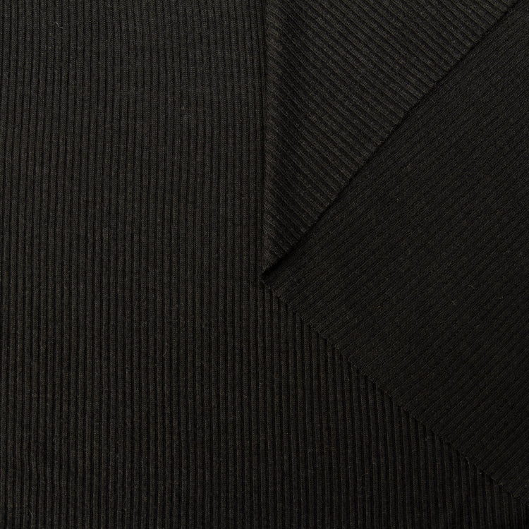 T22V03382 | Viscose &amp; Silk Ribbed Jersey - view 1