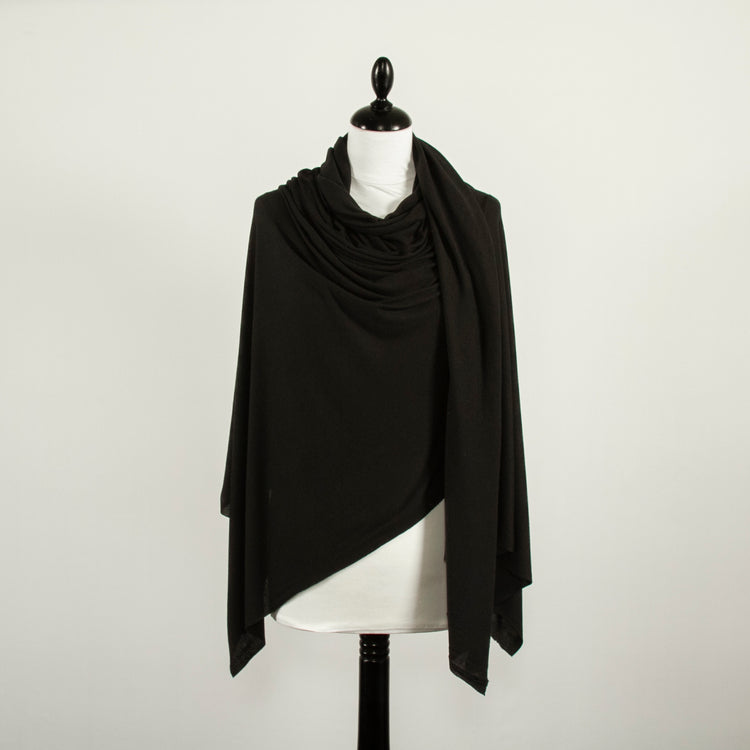 T22V03382 | Viscose &amp; Silk Ribbed Jersey - view 2