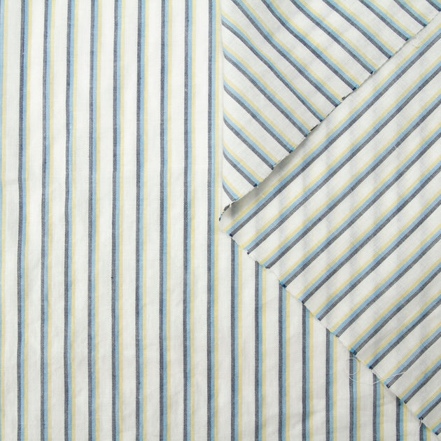 t22v03386 | Batiste de Coton Rayé