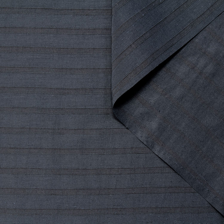 T22V03387 | Linen &amp; Silk Striped Shantung - view 1
