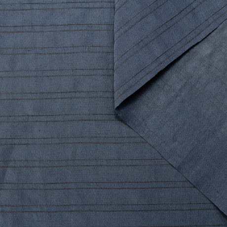 T22V03387 | Linen & Silk Striped Shantung