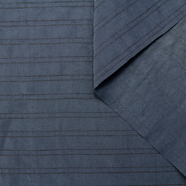t22v03387 | Toile Shantung Rayée Lin & Soie