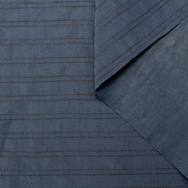 T22V03387 | Linen &amp; Silk Striped Shantung - view 1