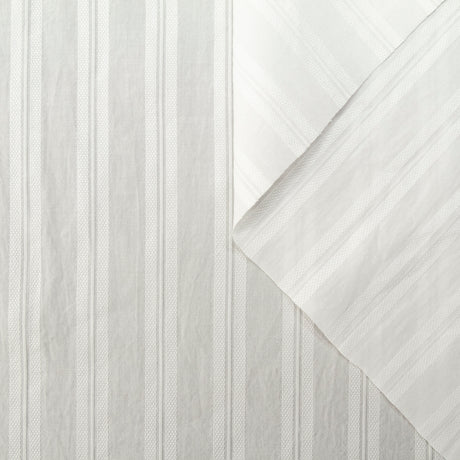 t22v03403 | Popeline de Coton à Rayures Texturées