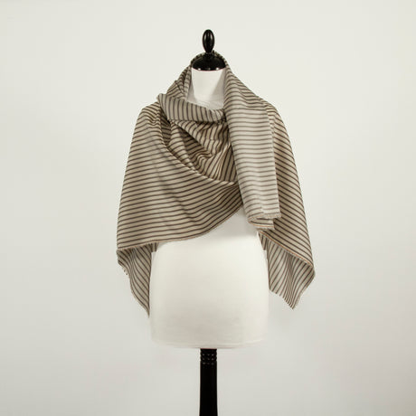  Striped Cupro Twill Lining