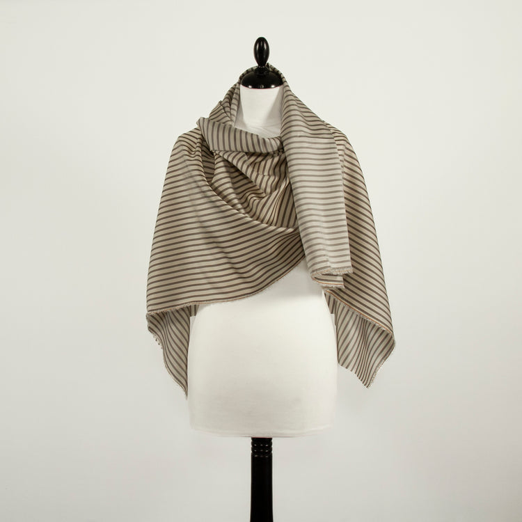 T22V03404 | Striped Cupro Twill Lining - view 2