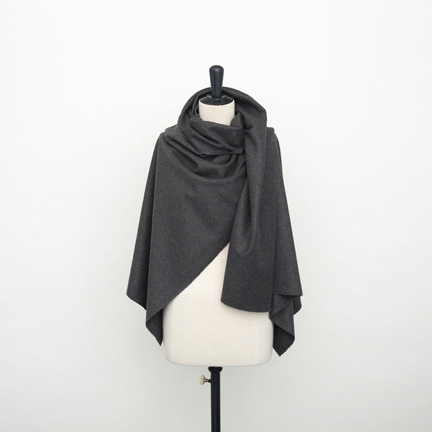 T22W03505 | Melange Wool & Cashmere Drap