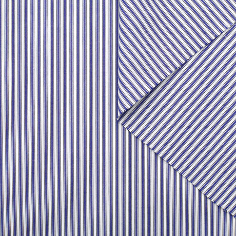 t22w03537 | Popeline de Coton Rayé