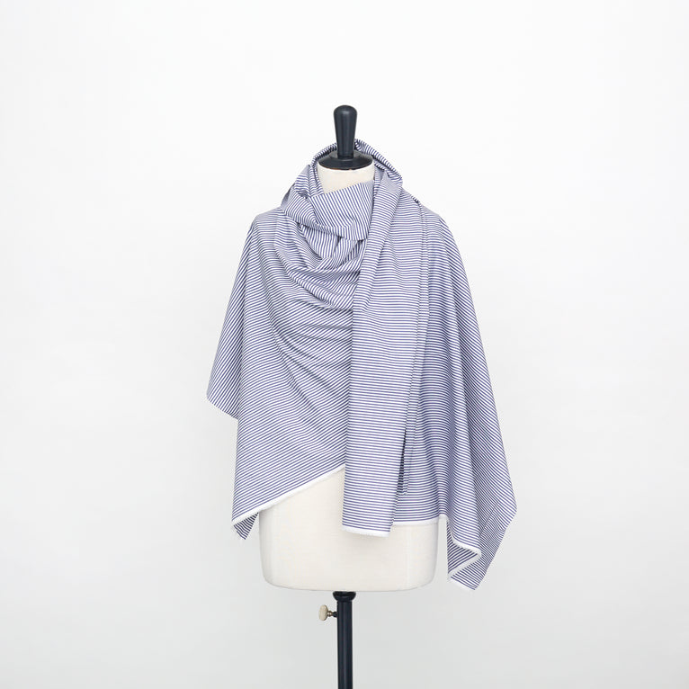 t22w03537 | Popeline de Coton Rayé - vue 2