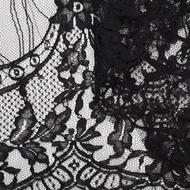 T22W03579 | Scalloped Floral Band Lace 37cm - view 1