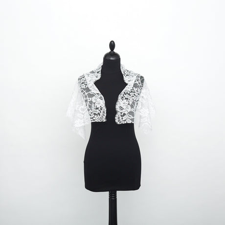  Scalloped Floral Band Lace 37cm
