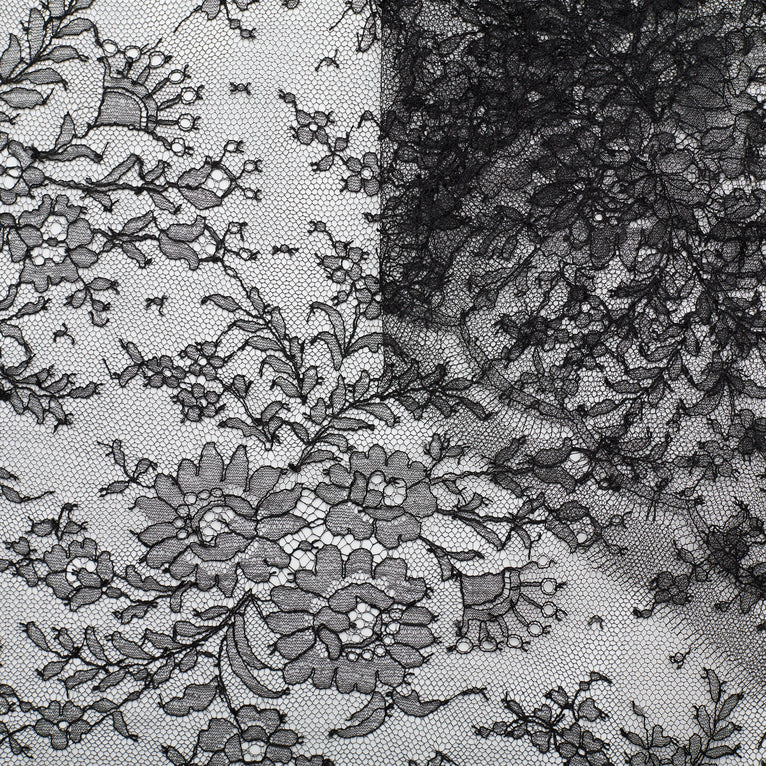 T22W03580 | Leafy Bouquet Lace - view 2