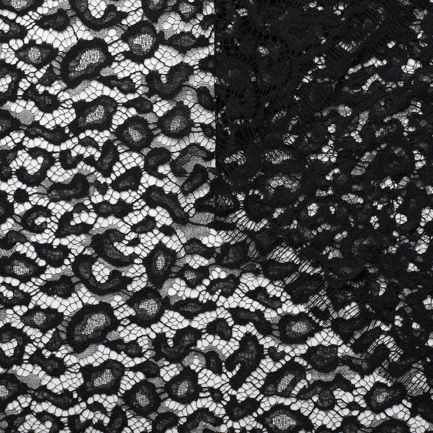 T22W03586 | Leopard Polyviscose Lace