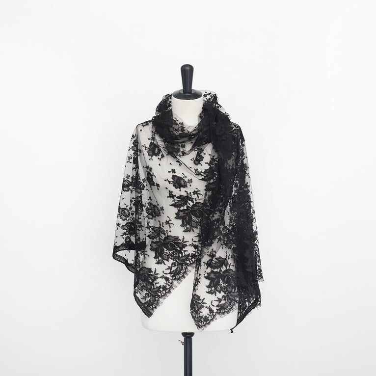T22W03589 | Large Flowers Lace - view 2