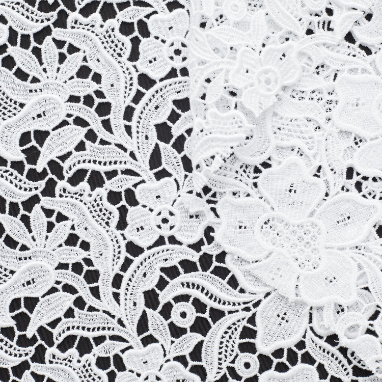 T22W03606 | Floral Guipure 120cm - view 1