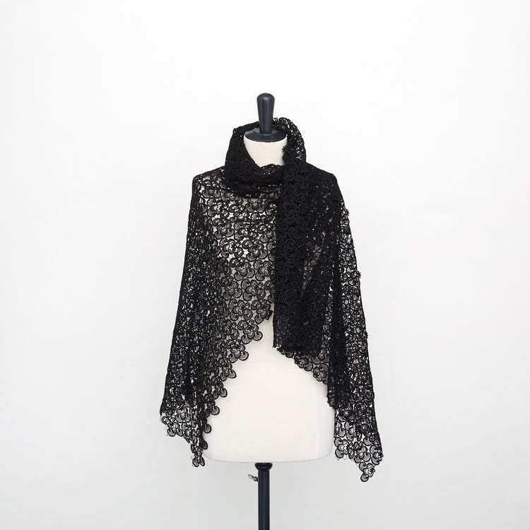 T22W03608 | Floral Guipure 120cm - view 2
