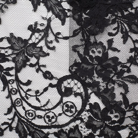  Scalloped Floral Lace 65cm