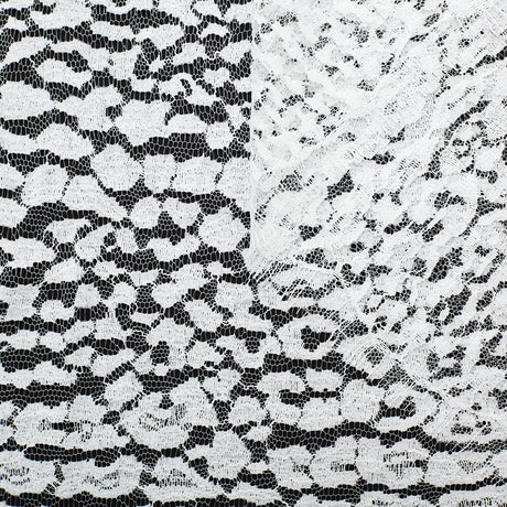 t22w03614 | Dentelle de Polyviscose Léopard