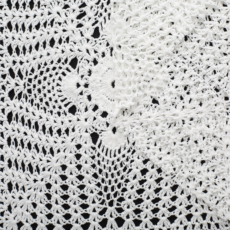 T22X03653 | Large Flowers Cotton Crochet - view 3