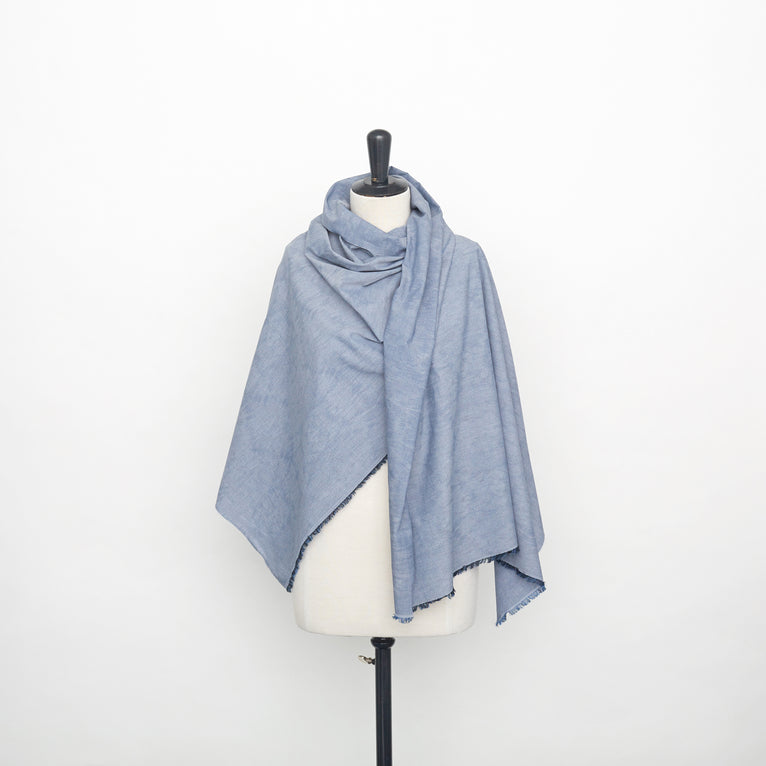 t22x03728 | Chambray de Coton Chiné - vue 2
