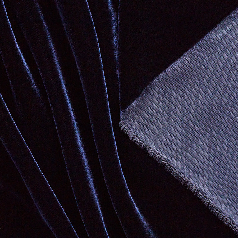 t22z03810 | Velours En Viscose Et Soie Brillant - vue 1