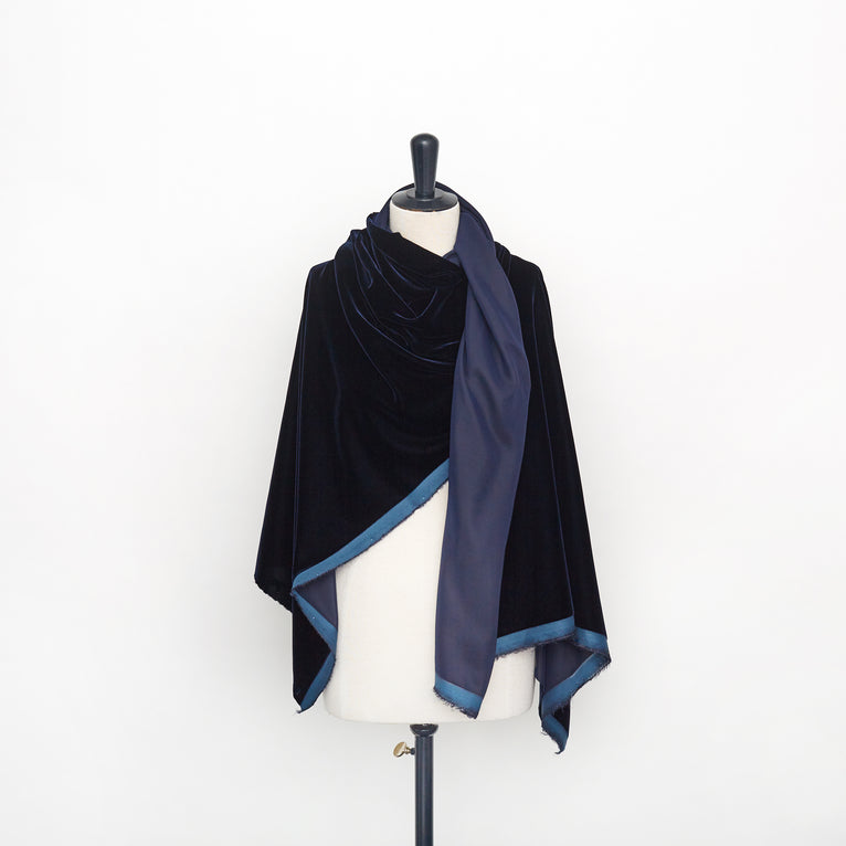 t22z03810 | Velours En Viscose Et Soie Brillant - vue 2