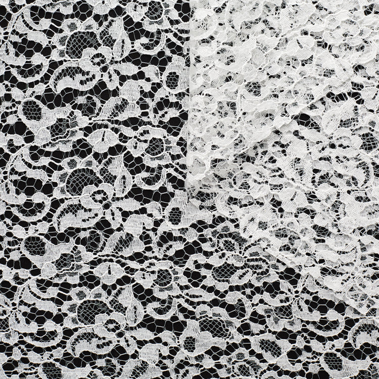 T22Z03831 | Scalloped Floral Lace - view 1