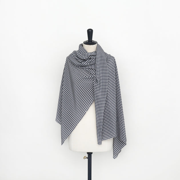 T22Z03856 | Gingham Silk Poplin