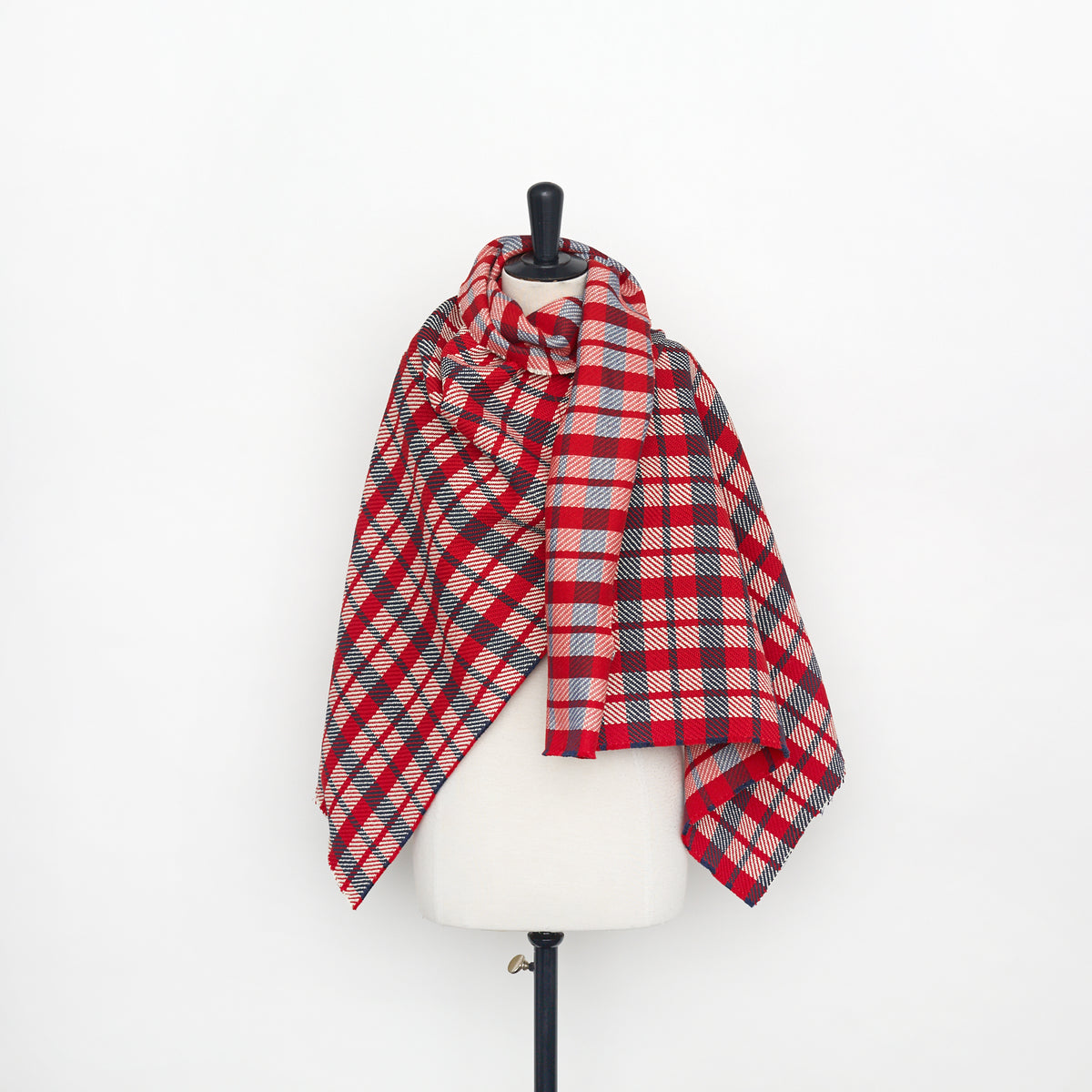 t22z03904 | Coton & Laine Lourd à Carreaux